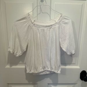 Loft PS White Cotton Shirt